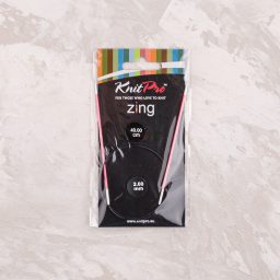 KnitPro Zing 2.00mm 40cm Metal Misinalı Şiş - 47061