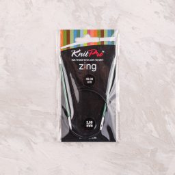 KnitPro Zing 3.00mm 40cm Metal Misinalı Şiş - 47065