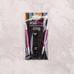 KnitPro Zing 5.00mm 40cm Metal Misinalı Şiş - 47071