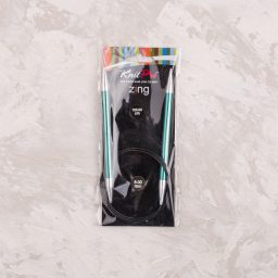 KnitPro Zing 8.00mm 100cm Metal Misinalı Şiş - 47166