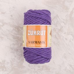 Zümrüt Sarmaşık Pamuk Tek Büküm Taranabilir Makrome İpi 4mm - 05