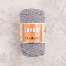 Zümrüt Sarmaşık Pamuk Tek Büküm Taranabilir Makrome İpi 4mm - 07