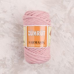 Zümrüt Sarmaşık Pamuk Tek Büküm Taranabilir Makrome İpi 4mm - 11