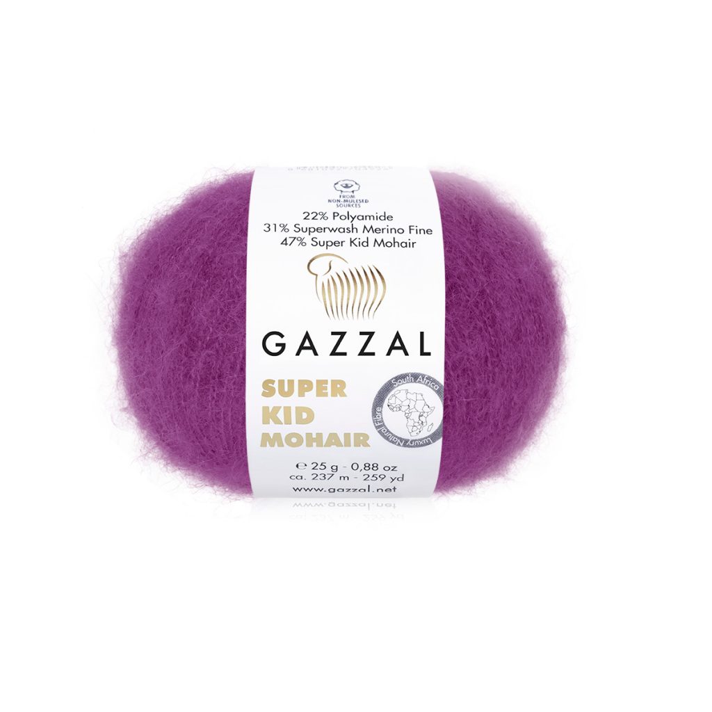 Gazzal Super Kid Mohair El Örgü İpi - 64415
