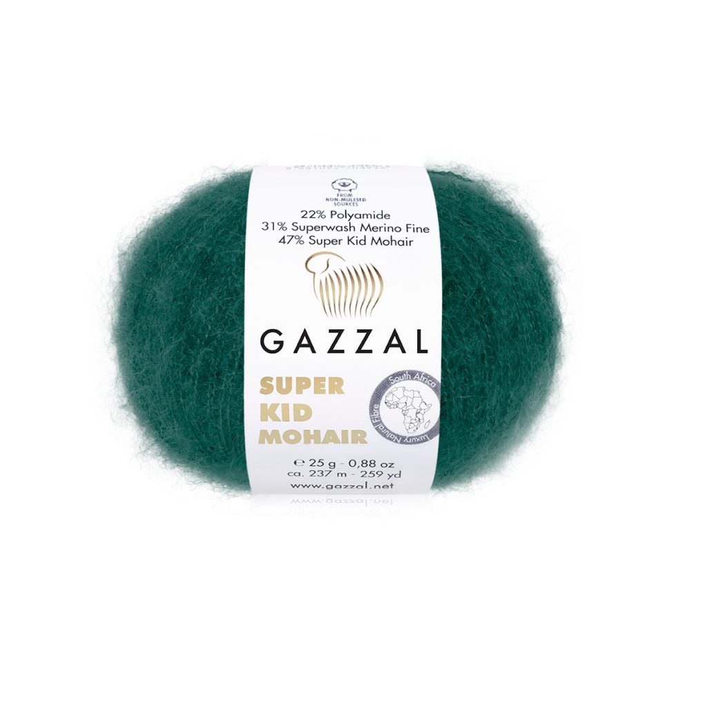 Gazzal Super Kid Mohair El Örgü İpi - 64418