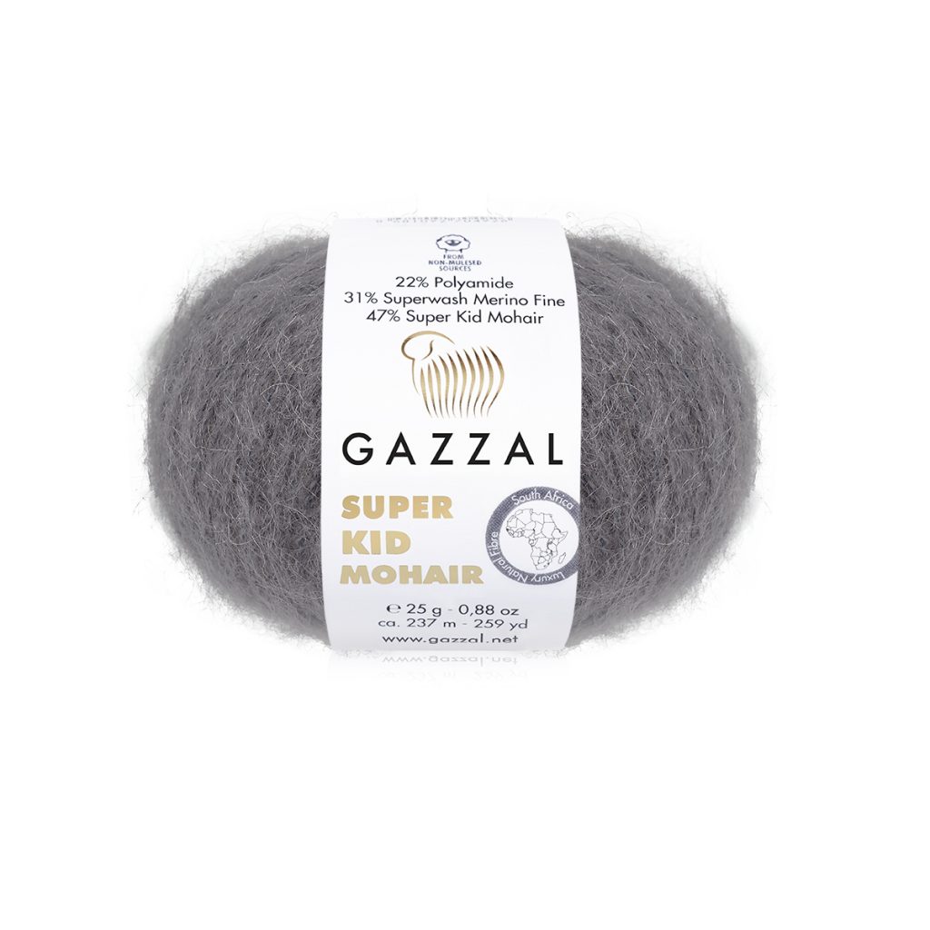 Gazzal Super Kid Mohair El Örgü İpi - 64433