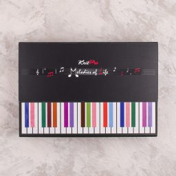 KnitPro Melodies of Life Değiştirilebilir Misinalı Metal Şiş Seti - 47411