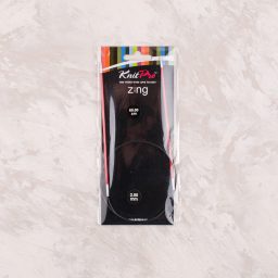 KnitPro Zing 2.50mm 60cm Metal Misinalı Şiş - 47093