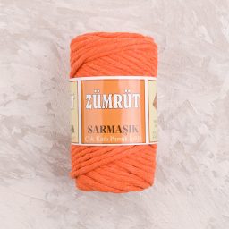 Zümrüt Sarmaşık Pamuk Tek Büküm Taranabilir Makrome İpi 4mm - 18