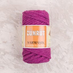 Zümrüt Sarmaşık Pamuk Tek Büküm Taranabilir Makrome İpi 4mm - 19