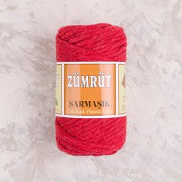 Zümrüt Sarmaşık Pamuk Tek Büküm Taranabilir Makrome İpi 4mm - 21