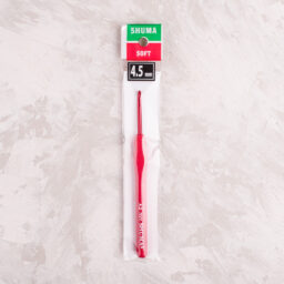 Shuma 4.50mm Kırmızı Yumuşak Saplı Yün Tığı