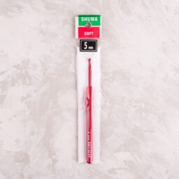 Shuma 5.00mm Kırmızı Yumuşak Saplı Yün Tığı