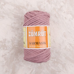 Zümrüt Sarmaşık Pamuk Tek Büküm Taranabilir Makrome İpi 4mm - 22