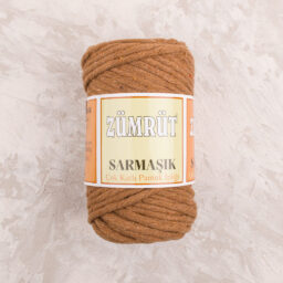 Zümrüt Sarmaşık Pamuk Tek Büküm Taranabilir Makrome İpi 4mm - 23