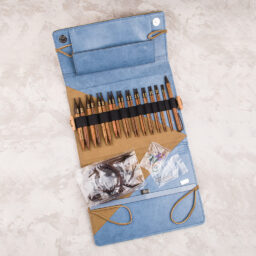 KnitPro Ginger Değiştirilebilir Misinalı Deluxe Ahşap Şiş Seti - 31281