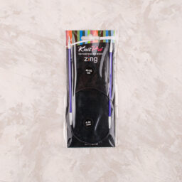 KnitPro Zing 4.50mm 60cm Metal Misinalı Şiş - 47100