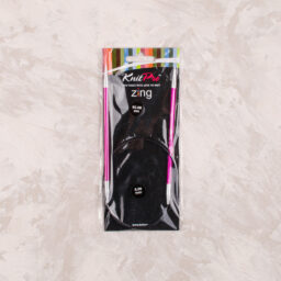 KnitPro Zing 5.00mm 60cm Metal Misinalı Şiş - 47101