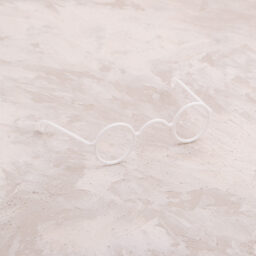 Amigurumi Gözlük Beyaz