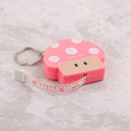 Mantar Figürlü Otomatik Mezura Pembe - ST0504