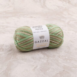 Gazzal Baby Cotton Rainbow El Örgü İpi - 477