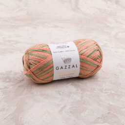 Gazzal Baby Cotton Rainbow El Örgü İpi - 483