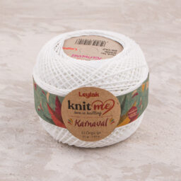 Knit Me Karnaval El Örgü İpi - Kırık Beyaz