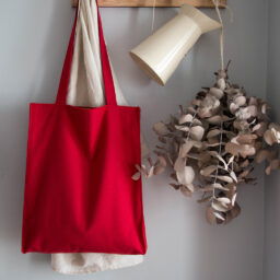 El Yapımı Kumaş Örgü Çantası - OC06