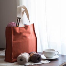 El Yapımı Kumaş Örgü Çantası - OC09