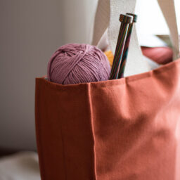 Alternative view of El Yapımı Kumaş Örgü Çantası - OC09