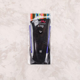 KnitPro Zing 4.50mm 80cm Metal Misinalı Şiş - 47130