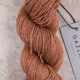 Alternative view of Gazzla Wool & Silk Russet El Örgü İpi - 11141