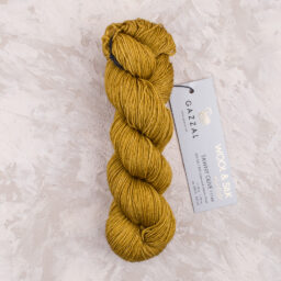 Gazzla Wool & Silk Tawny Olive El Örgü İpi - 11144