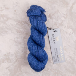 Gazzla Wool & Silk Bright Cobalt El Örgü İpi - 11164