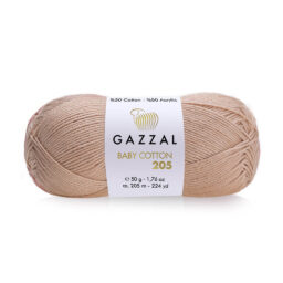 Gazzal Baby Cotton 205 El Örgü İpi - 500