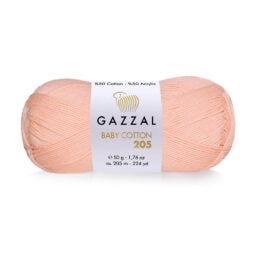 Gazzal Baby Cotton 205 El Örgü İpi - 523