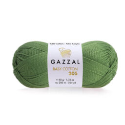 Gazzal Baby Cotton 205 El Örgü İpi - 516
