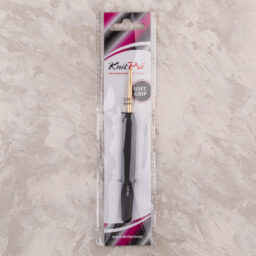 KnitPro 3.50mm Waves Altın Uçlu Aluminyum Yumuşak Saplı Yün Tığı - 30804