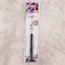 KnitPro 4.50mm Waves Altın Uçlu Aluminyum Yumuşak Saplı Yün Tığı - 30806