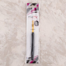 KnitPro 5.00mm Waves Altın Uçlu Aluminyum Yumuşak Saplı Yün Tığı - 30807