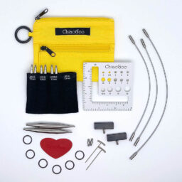 Chiaogoo Twist Shorties 5cm Paslanmaz Çelik Değiştirilebilir Misinalı Şiş Seti - 7230-L