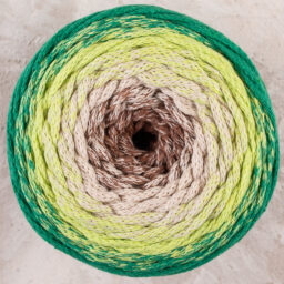 Alternative view of Zümrüt Multi Pamuk Makrome İpi - 8022