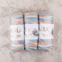 Himalaya Gala Mix Fiber Akrilik El Örgü İpi 3'lü Paket 600gr - 12PK