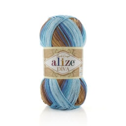 Alize Diva Batik El Örgü İpi - 3243