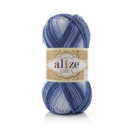 Alize Diva Batik El Örgü İpi - 3282