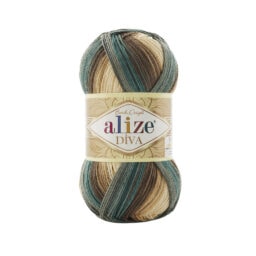 Alize Diva Batik El Örgü İpi - 3307