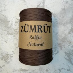 Zümrüt Natural Raffia Yerli Yıkanabilir Kağıt İp - 43