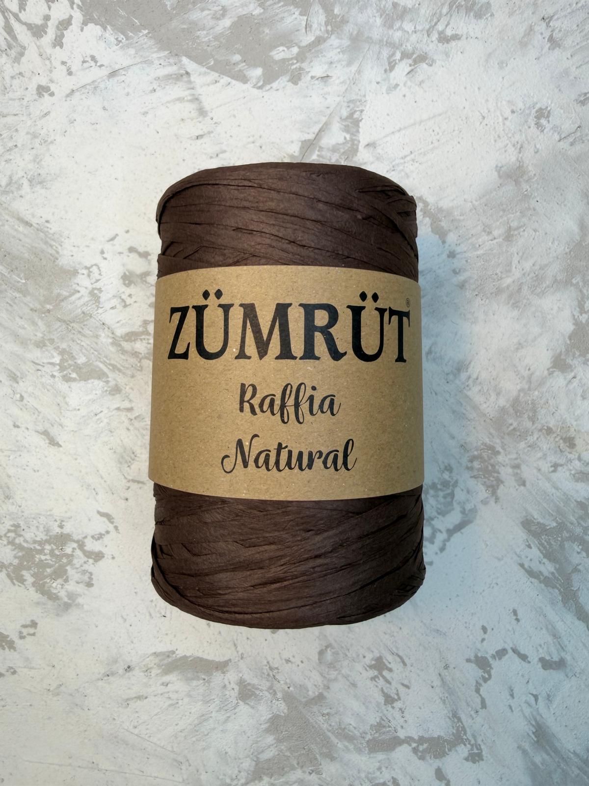 Zümrüt Natural Raffia Yerli Yıkanabilir Kağıt İp - 43