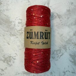 Zümrüt Simli Pullu Kağıt İP - G - 20