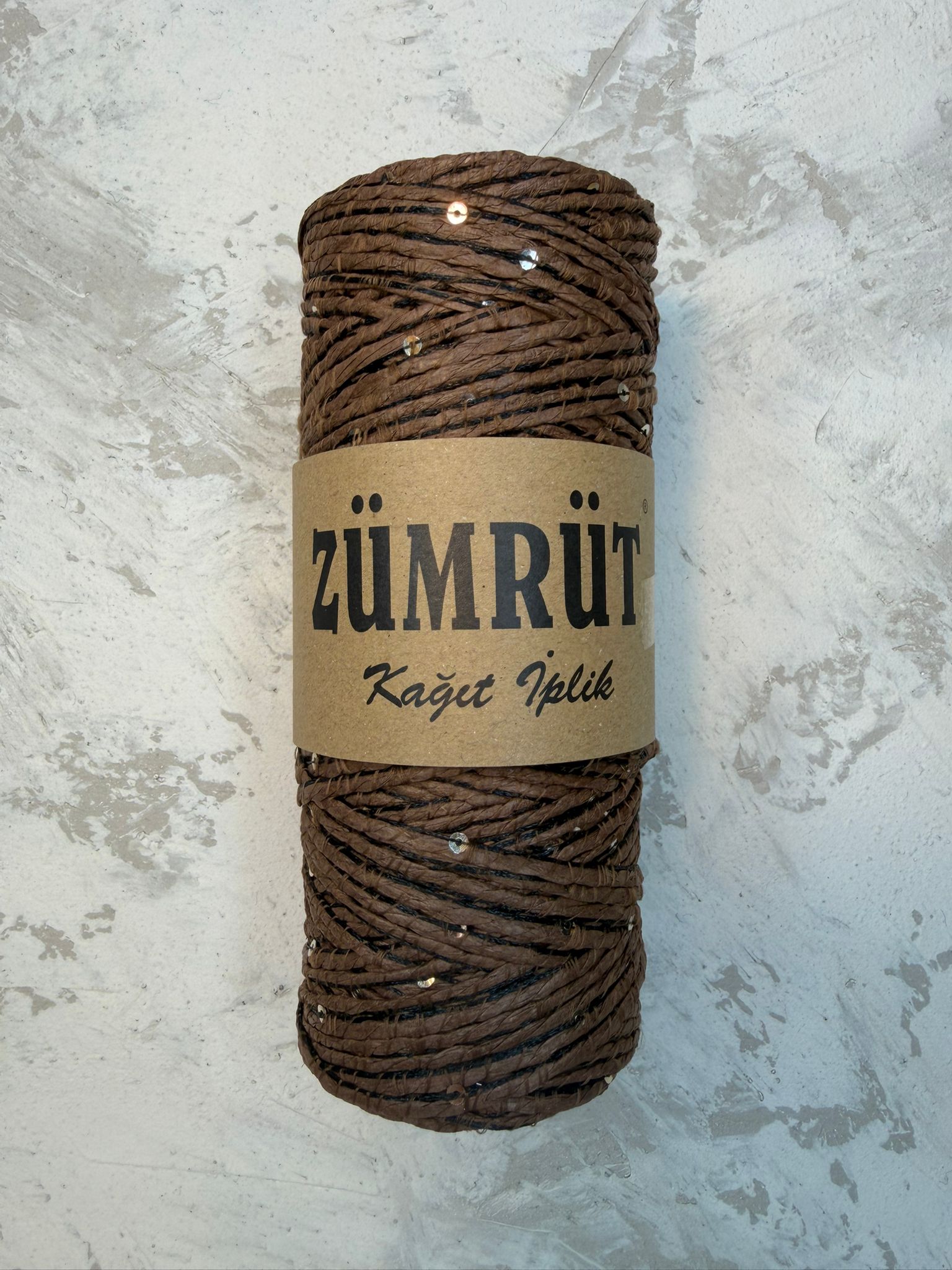 Zümrüt Simli Pullu Kağıt İP - G - 43